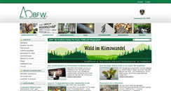 Desktop Screenshot of bfw.ac.at